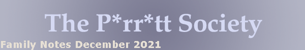 Family Notes December 2021
