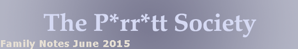 Family Notes June 2015